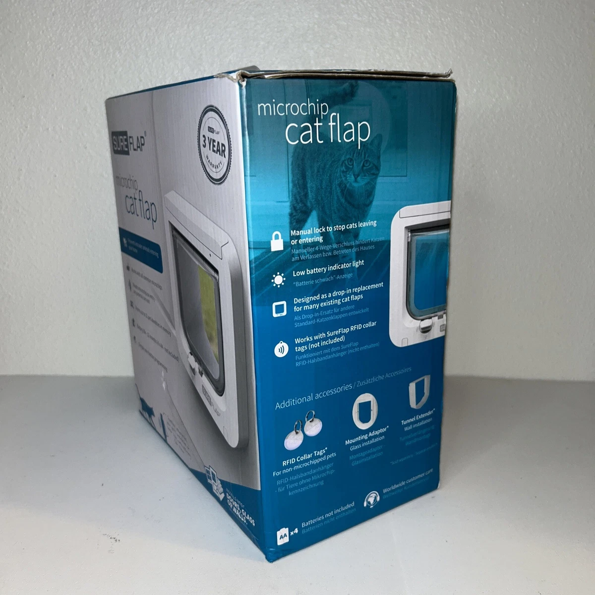 Sureflap microchip cat flap battery cheap replacement