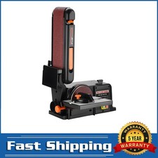 650W Electric Belt + Disc Sander Motor Cast Base Metal 2 in1 Linisher 230V 650W