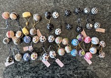 23 Asst. Decorative Elastic Hair Ties Ponytail Holders for Hair.