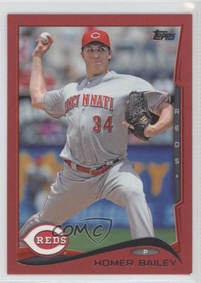 2014 Topps Target Red Homer Bailey #505 1v3