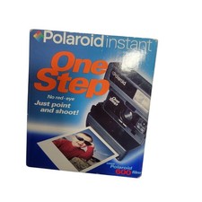 Polaroid Instant One Step Camera With Strap Literature Works 8625-2M1