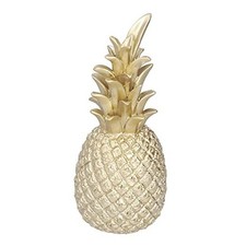 Resin Pineapple Decoration,Fashion Artificial Pineapple Ornament with Gold