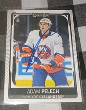Adam Pelech Signed Hockey Card New York Islanders
