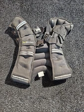 Apexup Weighted Vest 23 lbs with Reflective Stripe Black Fitness Workout Vest