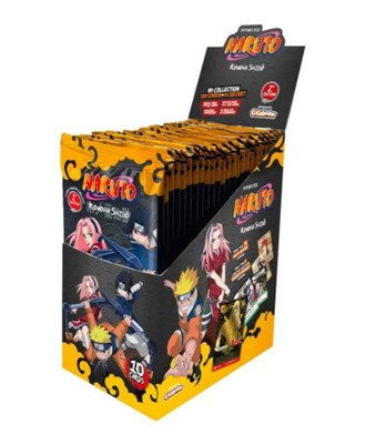 Naruto Mythos TCG - First Set Booster Box DISPLAY - 2nd Edition - SEALED - EN 