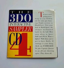 Panasonic 3do The 3do Interactive Sampler Cd 4