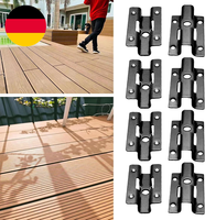 100 StüCk Edelstahl Terrassenclips Edelstahl Befestigungs Clips Versteckt Abstan