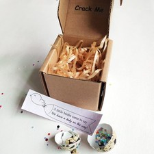 Quail Egg Pregnancy Announcement Baby Reveal Grandparents Gift Keepsake