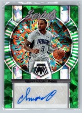 2022 Panini Mosaic Chuma Okeke Scripts Green Ice Auto MAGIC