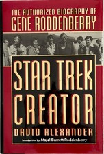 Star Trek Creator by David Alexander 1994, Hardcover
