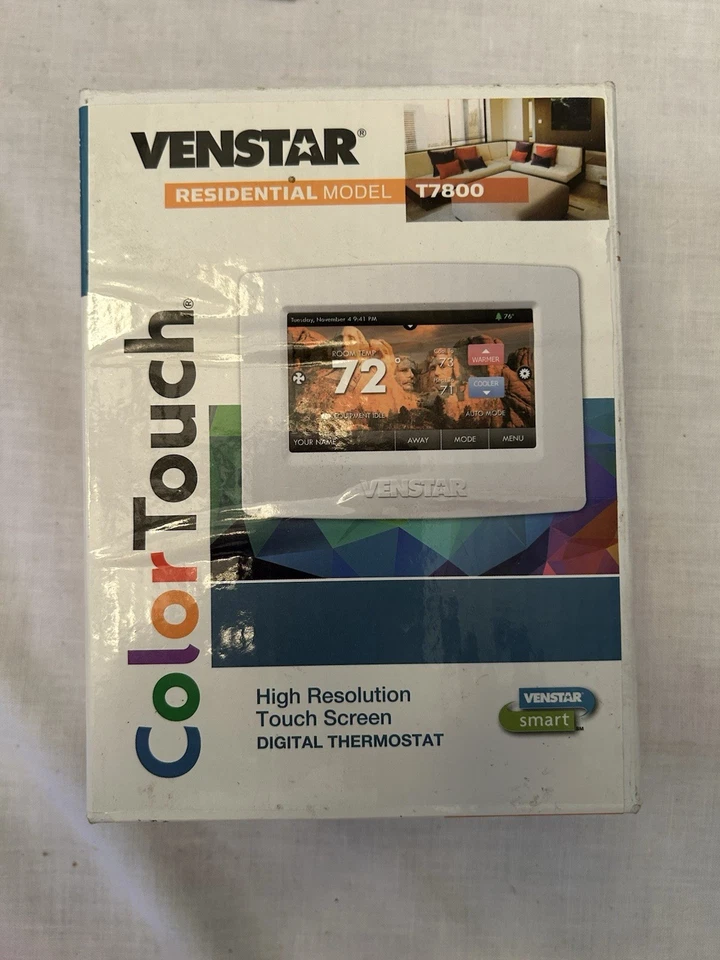 Venstar ColorTouch Digital Thermostat Wohnmodell T7800 WiFi anpassbar