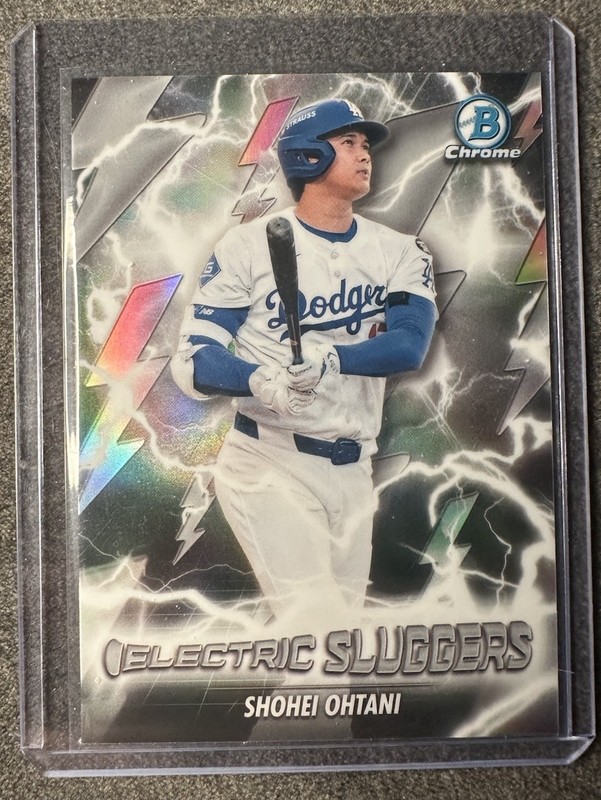 2026 Bowman Chrome SHOHEI OHTANI ERROR MISSING AUTO Electric Sluggers Dodgers