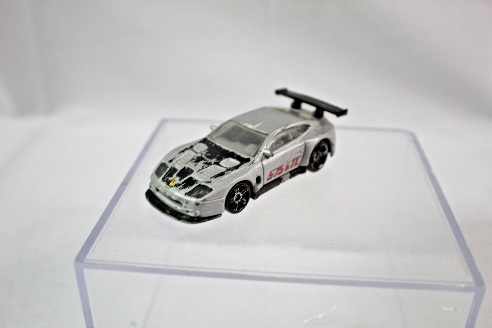 2006 Hot Wheels Ferrari 575 GTC in Silver
