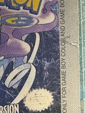 Pokemon Crystal Version (Game Boy Color, 2001) GBC Cart Only TESTED DRY BATTERY