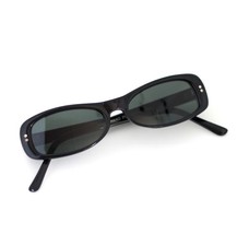 Vintage 90s small Black rectangular women  s Sunglasses