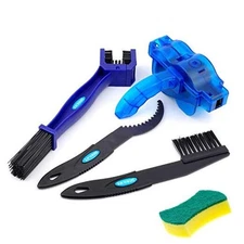 Bike Cleaner Tools, Chain and Gear Cleaning Brush Maintenance Kit for Bike & 
