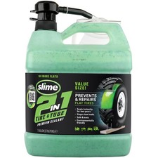 Slime 2-in-1 Tire And Tube Sealant 1 Gallon 10195 - New 