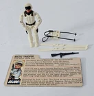 S-632 VINTAGE 1980'S HASBRO GI JOE SNOW JOB - COMPLETE WITH FILE CARD