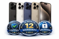 Apple iPhone 15 Pro Max 256/512GB/1TB  Unlocked Excellent Condition