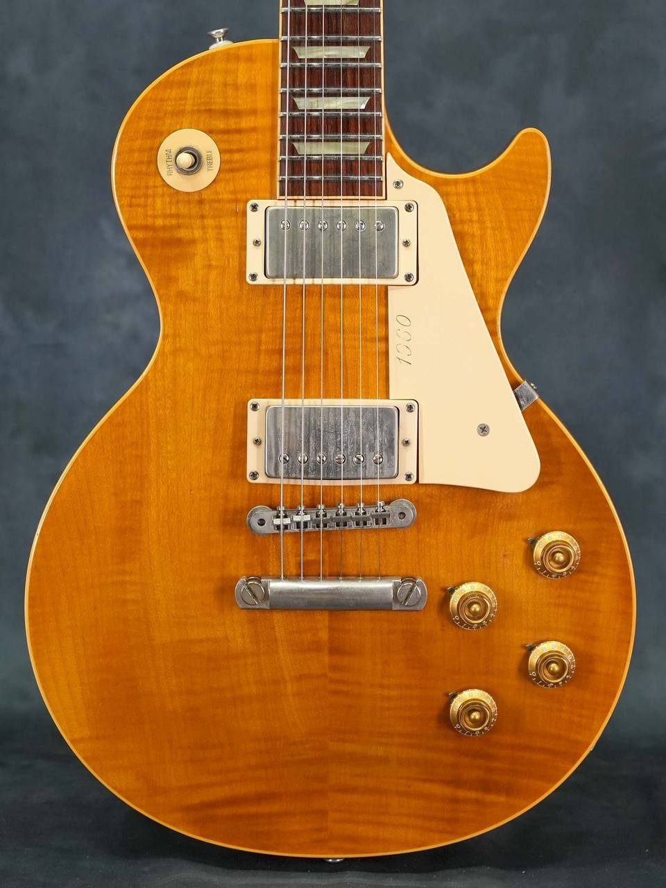 Gibson 1993 Les Paul Classic Plus Trans Amber Used Electric Guitar 1993