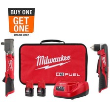 M12 FUEL 12V Lithium-Ion Brushless Cordless 1/2 in Right Angle Impact Wrench Kit