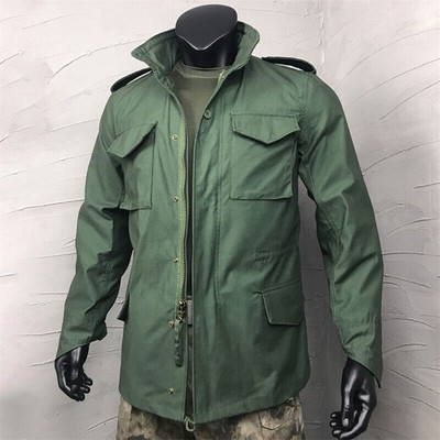 M65 Field Jacket 2 Colors Military Windbreaker Pockets Vintage Casual Coat Top