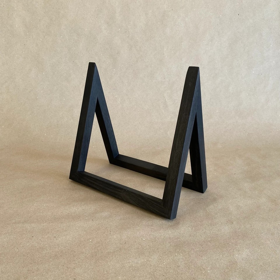 Lp Storage Rack Wood Triangle Vinyl Rack, Oak Wood Record Stand for LP Storage | eBay UK