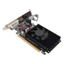 GT610 1GB DDR3 Graphics Card with VGA DVI HD Interface, PCI Express X16 2.0 B...