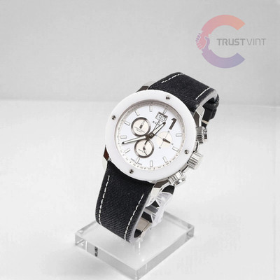 EDOX Class One Chronoffshore 10020-3B-BN2-C Men's 45mm White Dial Quartz Watch