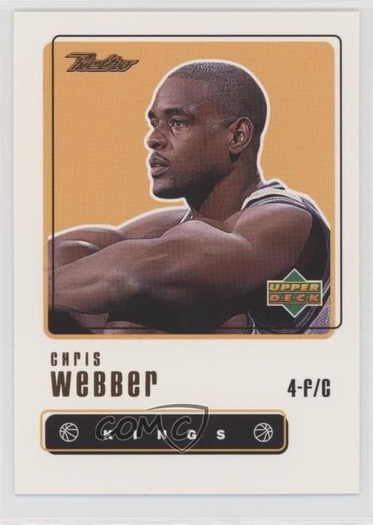 1999-00 Upper Deck Retro Chris Webber #4 HOF 03rx