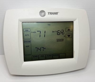 Trane Multi-Stage Thermostat 7 Day Programmable Touchscreen TCONT802AS32DAA