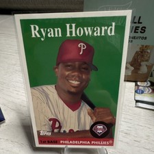 Topps 2007 Ryan Howard WM11 Wal-Mart Insert Philadelphia Phillies Baseball