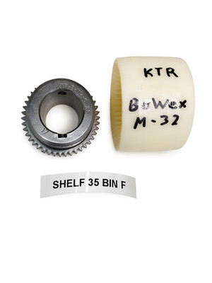 KTR BoWex M-32 Steel Gear Coupling Hub and Sleeve NEW OLD STOCK!