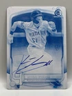 2025 Bowman Chrome Konnor Griffin Cyan Printing Plate Auto #1/1 Pirates