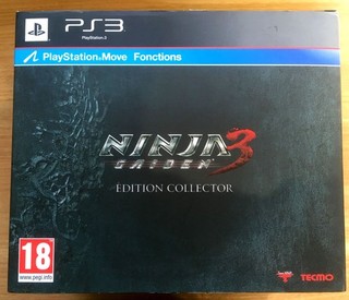 NINJA GAIDEN 3 ÉDITION COLLECTOR COMPLET SONY PS3 PAL FRANÇAIS CIB OVP III TBE