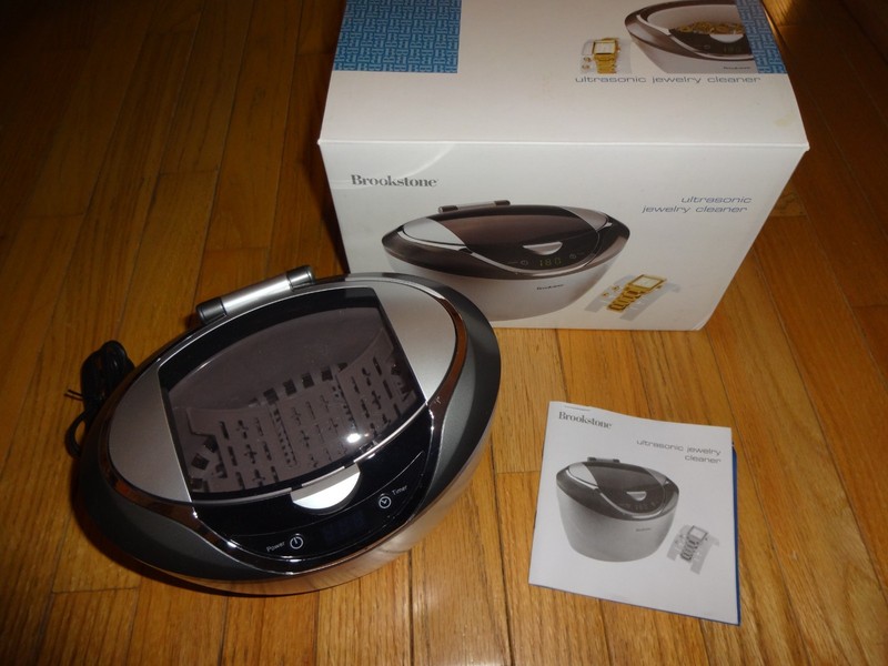Brookstone Ultrasonic Jewelry Cleaner 572545 - NEW In Box