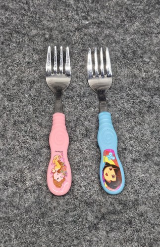 Dora the Explorer Belle Beauty & Beast Toddler Flatware Fork Silverware 