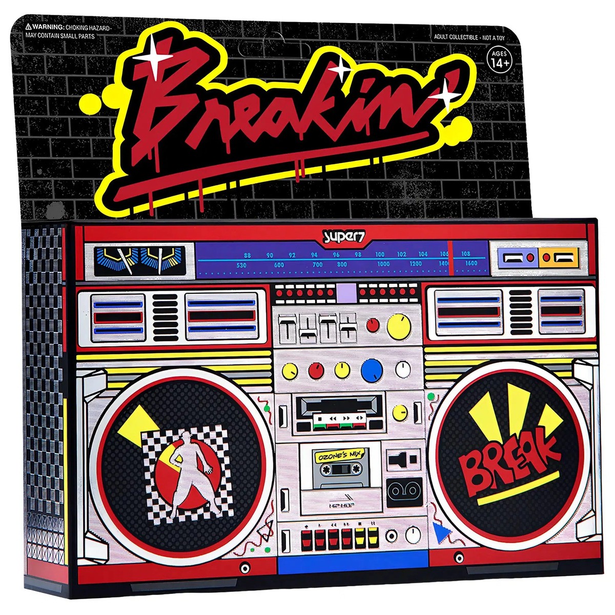 Breakin' - Ozone, Special K, Turbo Action Figures Boombox Pack