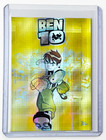 Ben 10 Limited Edition Artist Signed “It's Hero Time” Refractor Card 1/1