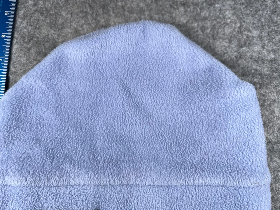 Columbia Beanie Toque Youth Toddler One Size Blue Knit 100% Polyester Fleece - Image 3 of 4