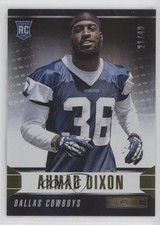 2014 Panini Rookies & Stars Longevity Parallel Gold 21/49 Ahmad Dixon #104 fm0