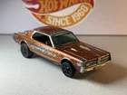 Hot Wheels Redline Custom Cougar - Orange - Brown Int - HK - 1968