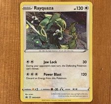 Rayquaza SWSH029, NM Holo Promo, Sword & Shield, Pixel, Pokemon TCG Cards