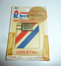 Vtg NOS American Radio Crystal Ham and CB Radio Freq. 155.73 Type JK  S-52