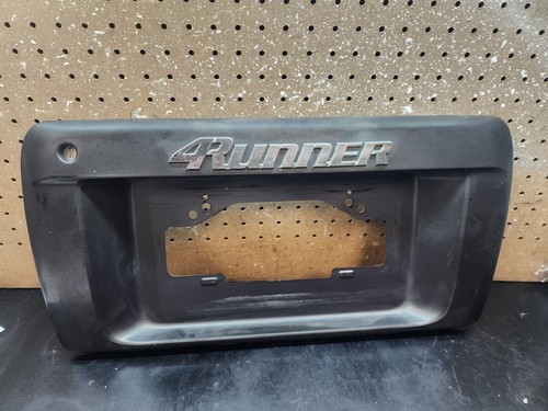 1996-1998 Toyota 4Runner Rear Hatch License Plate Trim Moulding 76801-35030 OEM