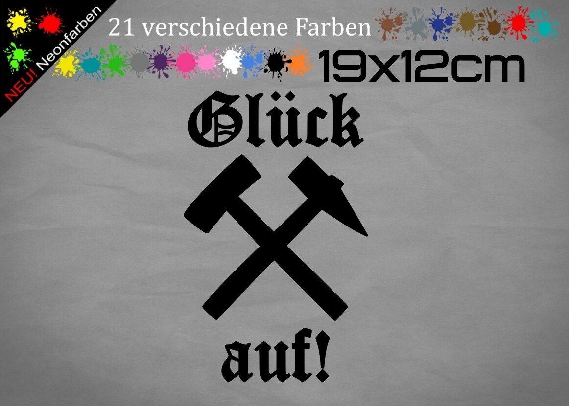 Glück Auf Shirt Ruhrpott Zeche Bergbau Kohle T-Shirt Kumpel Steiger