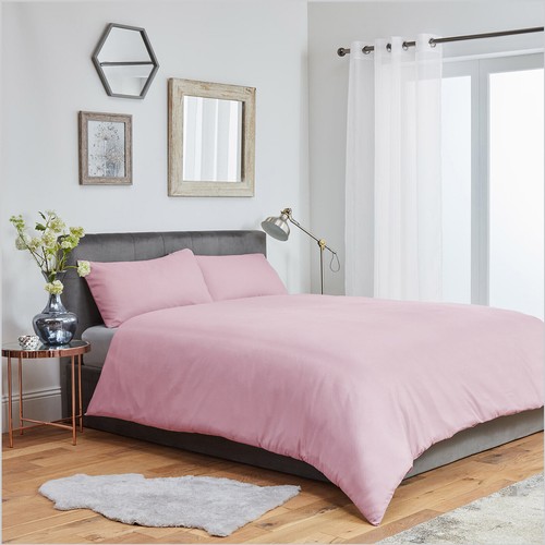 Juego de almohadas funda nórdica lisa premium juego de ropa de cama de algodón calidad hotelera - Imagen 72 de 95