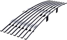 1x Chrome Stainless Steel Lower Bumper Grille Insert Grilles Fits 09-14 F-150