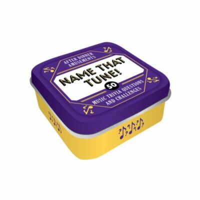 Name That Tune Trivia Game Music Quiz Portable Tin SEALED NEW Stocking stuffer 