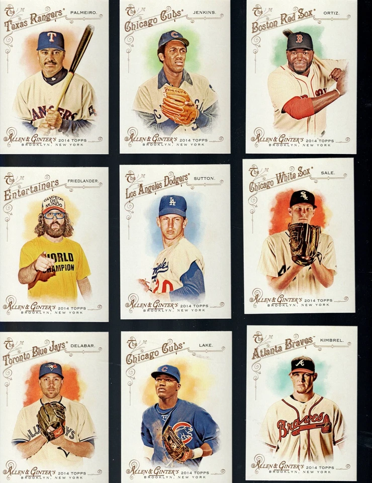 -2014 TOPPS ALLEN AND GINTER 1-250 Baseball BUY MORE SAVE MORE - Image 2 of 4
